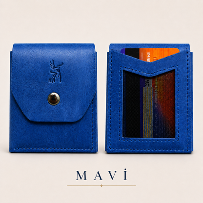 Corvex Leather El Yapımı Hakiki Deri Erkek Cüzdanı