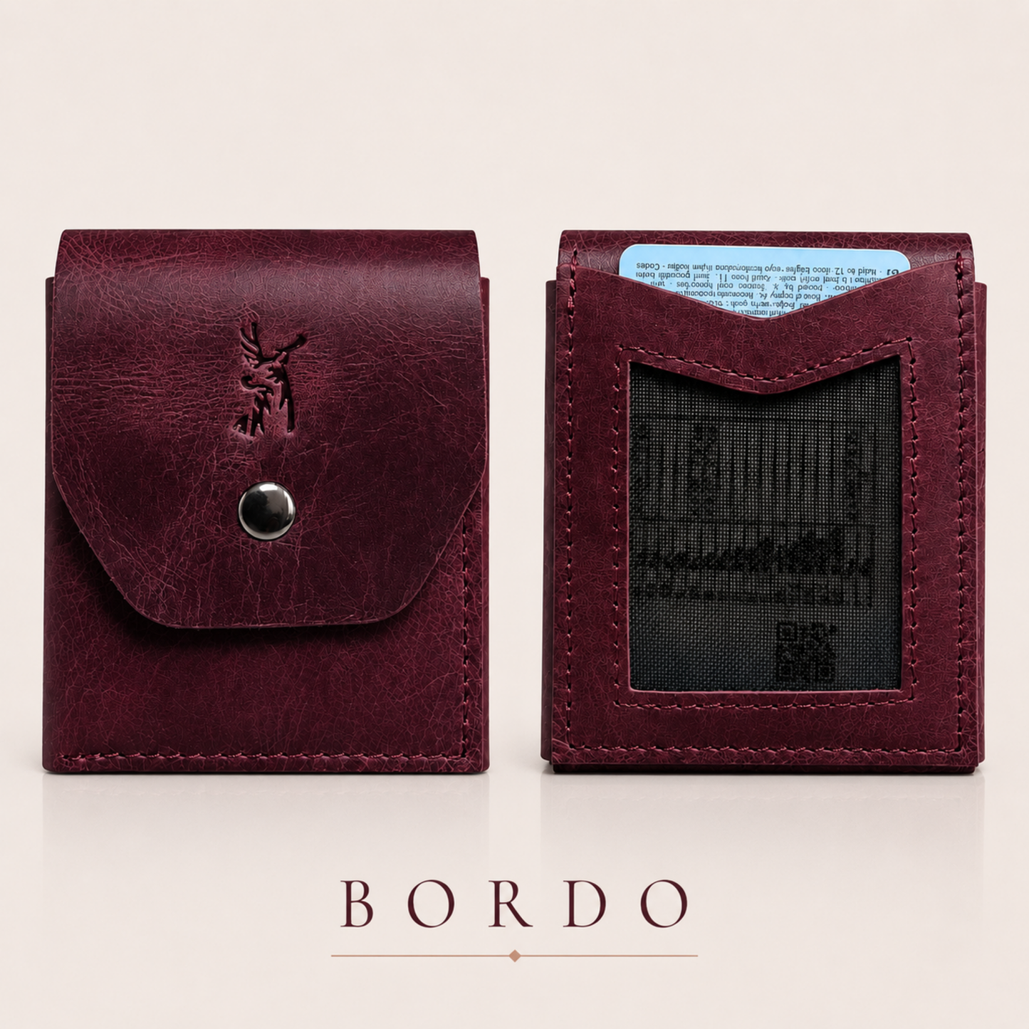 Corvex Leather El Yapımı Hakiki Deri Erkek Cüzdanı