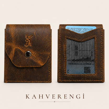 Corvex Leather El Yapımı Hakiki Deri Erkek Cüzdanı
