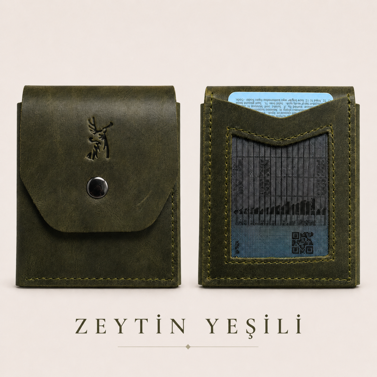 Corvex Leather El Yapımı Hakiki Deri Erkek Cüzdanı