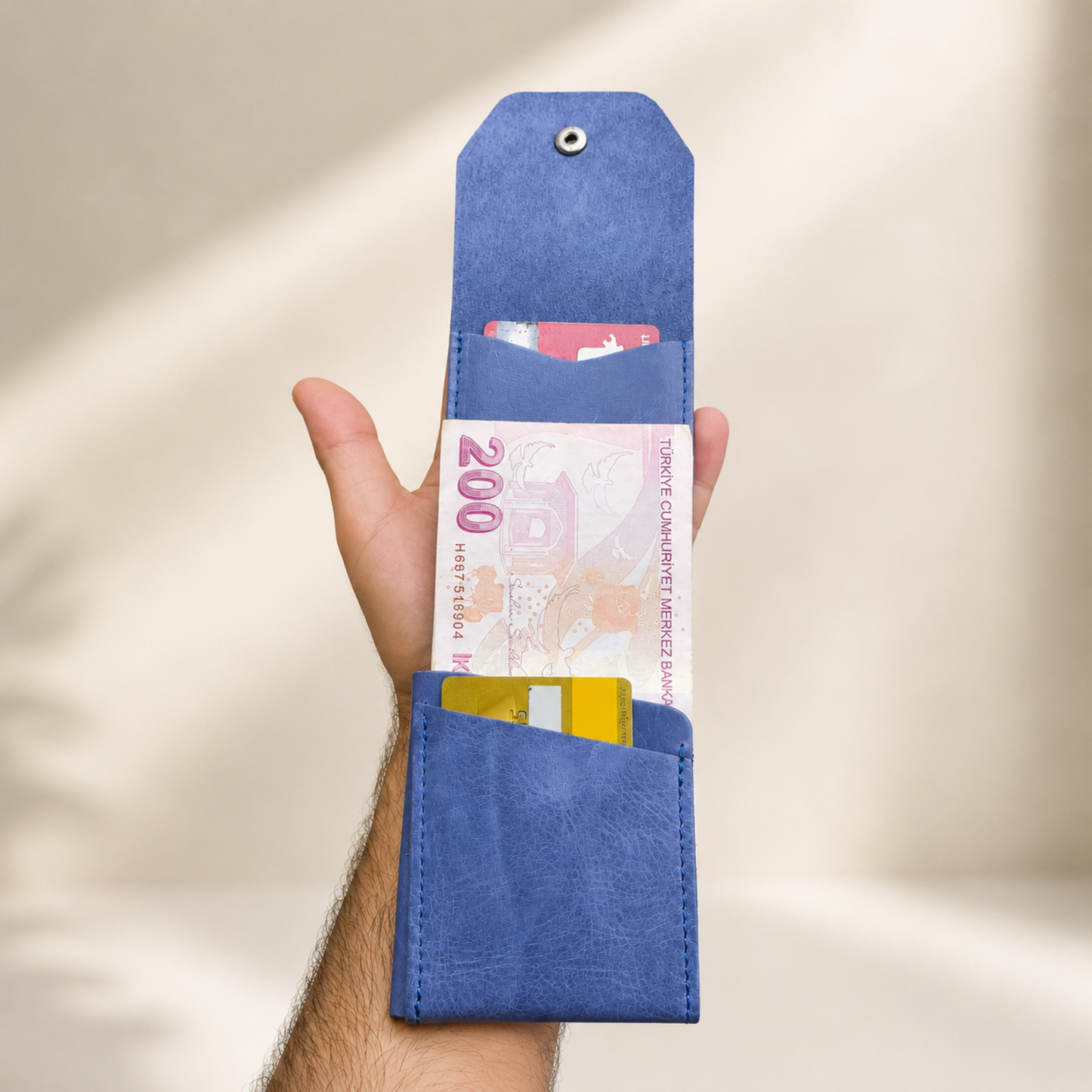Corvex Leather El Yapımı Hakiki Deri Erkek Cüzdanı